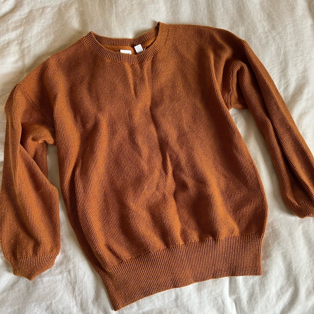 Shimmery Gap kids sweater size large (10). NWT